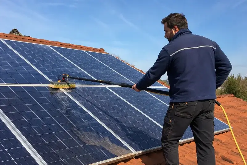 Nettoyage et entretien de panneaux solaires à Menthonnex-en-Bornes